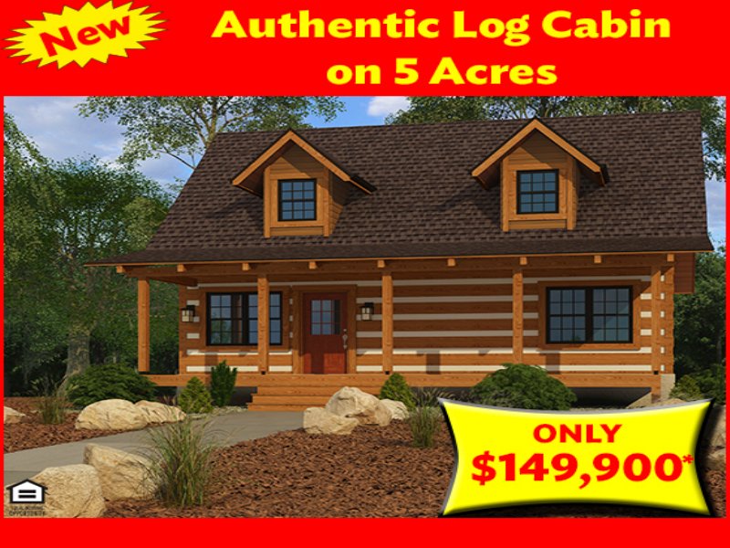Tn Turn-key Log Cabin Package : Evensville : Rhea County : Tennessee