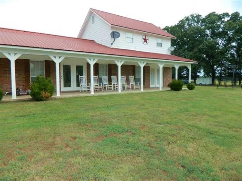Home On 30 Acres 29601 : Annona : Red River County : Texas