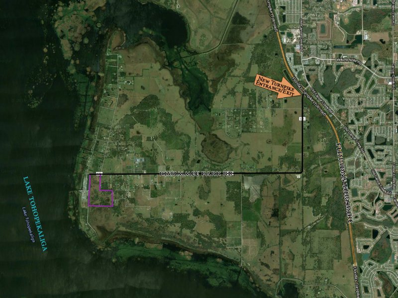 92 Mixed-Use Acres Near Lake Toho : Saint Cloud : Osceola County : Florida