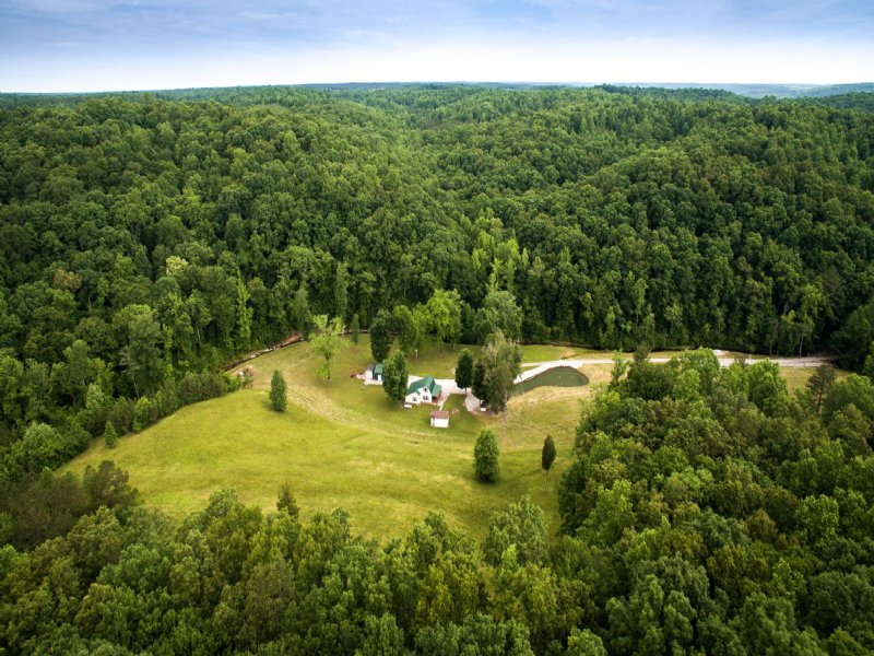 117 Acre Private Retreat : Westpoint : Lawrence County : Tennessee
