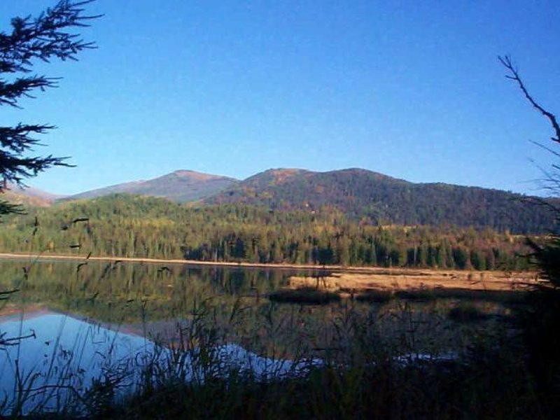 Canoeing Chase Lake : Coolin : Bonner County : Idaho