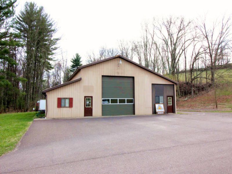 10 Acres, Garage, Office : Benton : Columbia County : Pennsylvania