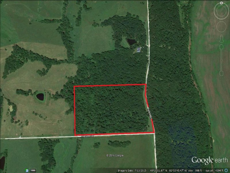 20 Acres Hunting Ground/homesite : Mystic : Sullivan County : Missouri