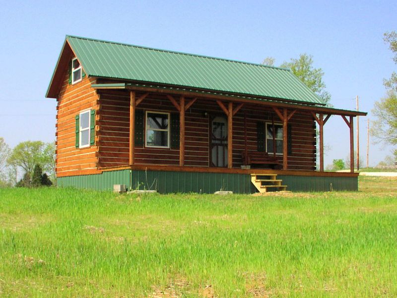 New Log Cabin with View : Sulphur : Crawford County : Indiana