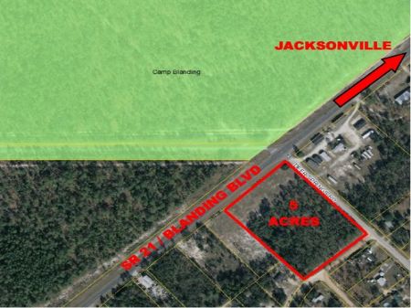 C-67 - 5.94 Acres Zoned Commercial : Keystone Heights : Clay County : Florida