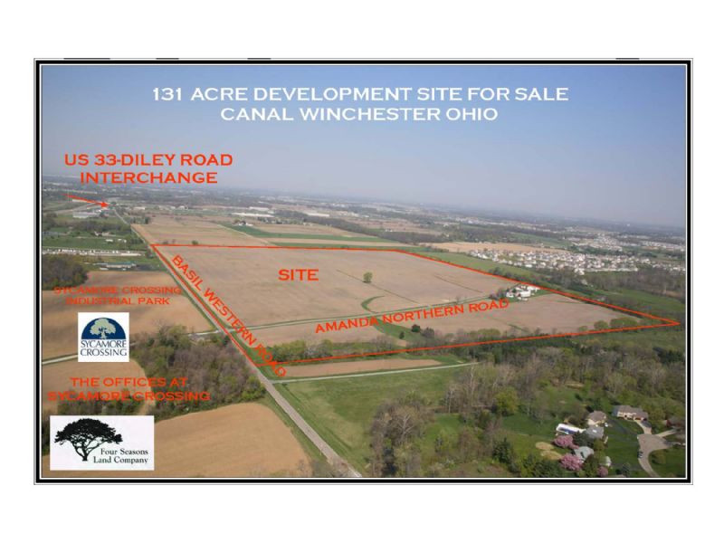 131 Ac Development Property : Canal Winchester : Fairfield County : Ohio