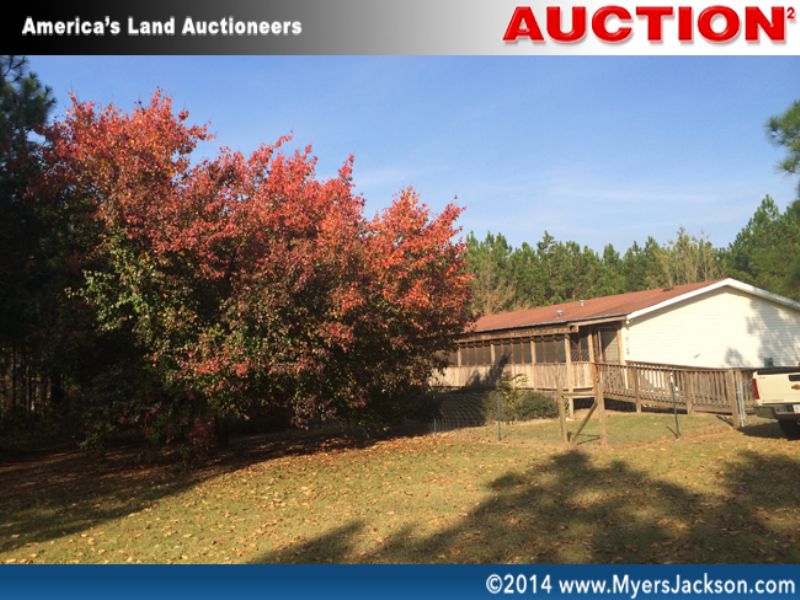 3+/- Acres and Manufactured Home : Ty Ty : Worth County : Georgia