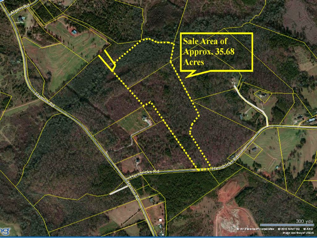 35.68 Acre Recreational Tract : Easley : Anderson County : South Carolina