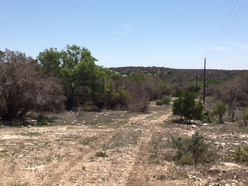 46 Acres with Power & Water Well : Rocksprings : Edwards County : Texas