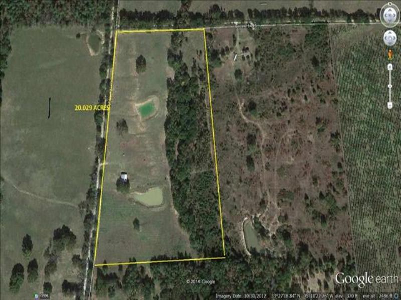 20 Acres with Bunkhouse 28237 : Bogata : Red River County : Texas