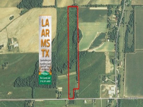25 Acres Residential Land : Oak Grove : West Carroll Parish : Louisiana