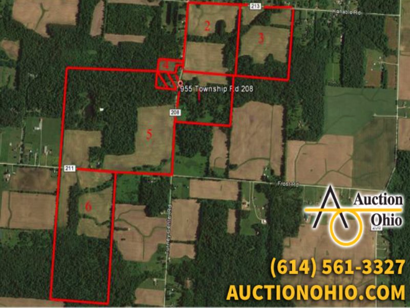 Multi-parcel Absolute Auction : Marengo : Morrow County : Ohio