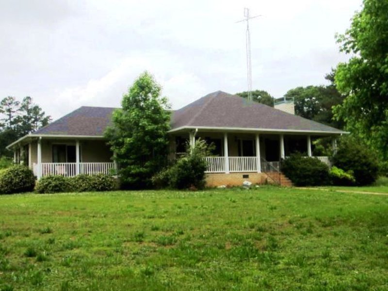 3br/2ba Brick Home On 15 Acres : Lineville : Clay County : Alabama