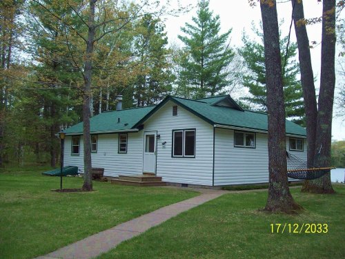 Whitefish Lake Home : Lac Du Flambeau : Vilas County : Wisconsin