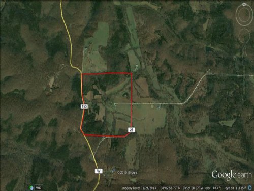 153 Acres Of Agriculture Land : Wheatland : Hickory County : Missouri