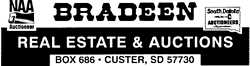 Ron Bradeen : Bradeen Auctions and The Real Estate Center of Custer