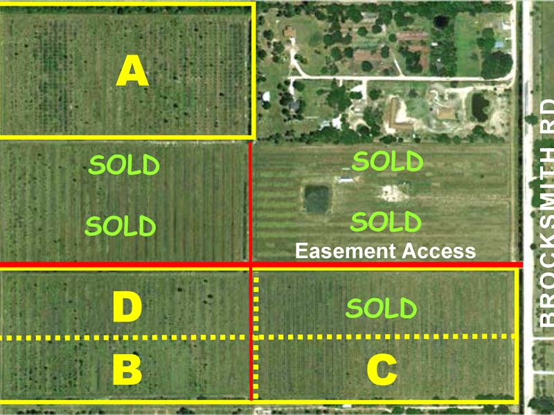 One Of Three Adjacent 9+Ac Lots : Fort Pierce : Saint Lucie County : Florida