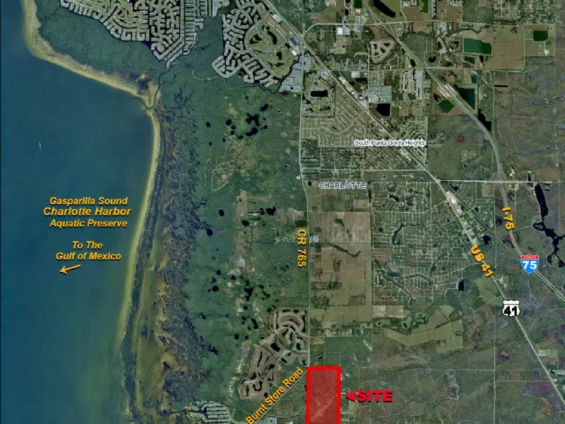 Burnt Store Road Acreage : Punta Gorda : Charlotte County : Florida