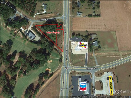 Corner Lot : Perry : Houston County : Georgia