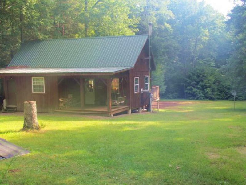 2 Acres, Cabin, Woods On Rt 118 Land for Sale in Benton, Columbia