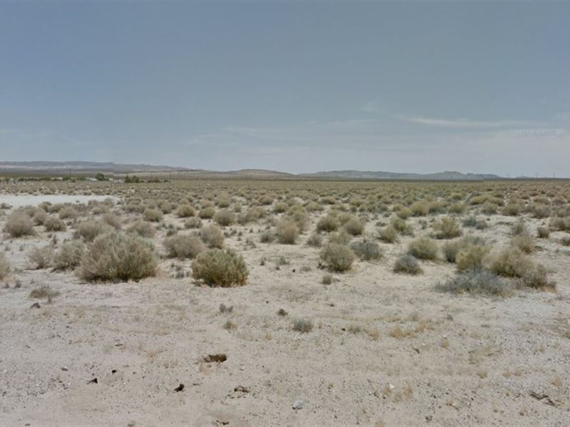5 Acres in San Bernardino, Ca : Hinkley : San Bernardino County : California