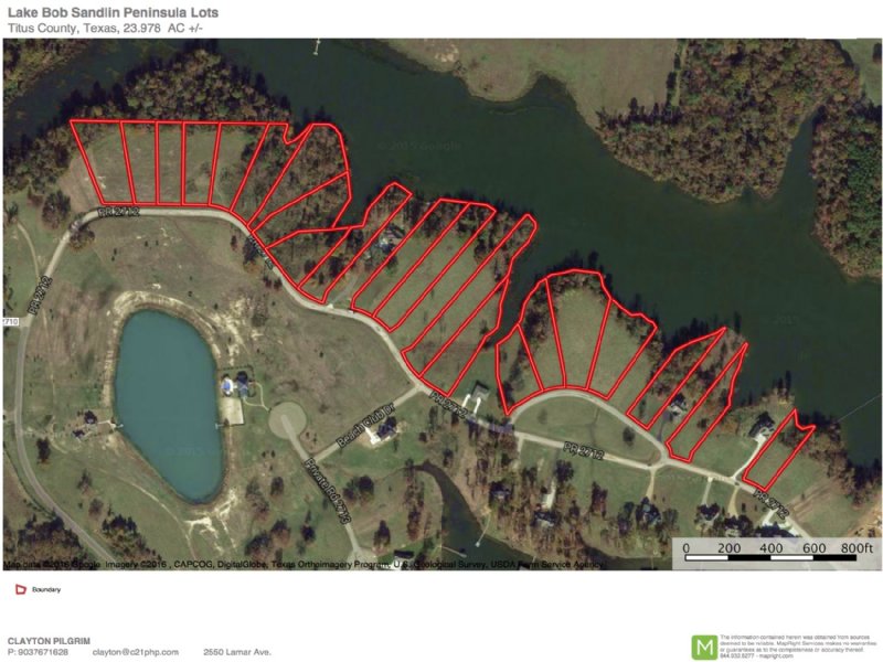 Lakefront Lots, Investor Package : Mount Pleasant : Titus County : Texas