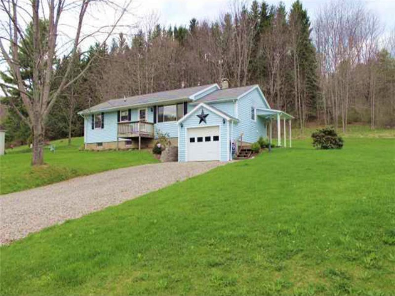 Renovated Country Home On 4 Acres : Wirt : Allegany County : New York