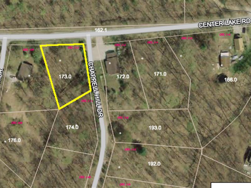 Cordry/Sweetwater Lake District Lot Land for Sale by Owner in Nineveh