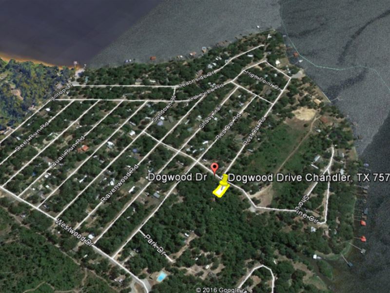 Lake Palestine Lot Westwood Beach : Chandler : Henderson County : Texas