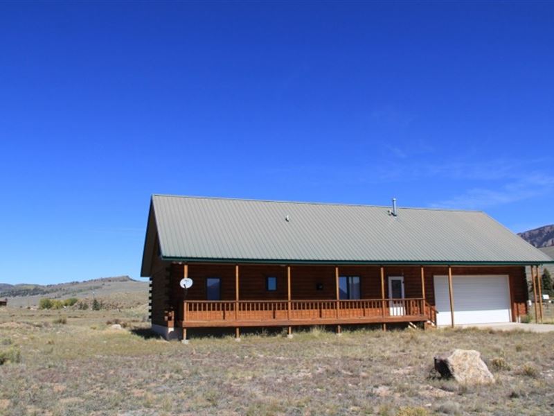 Getaway Log Cabin : Creede : Mineral County : Colorado