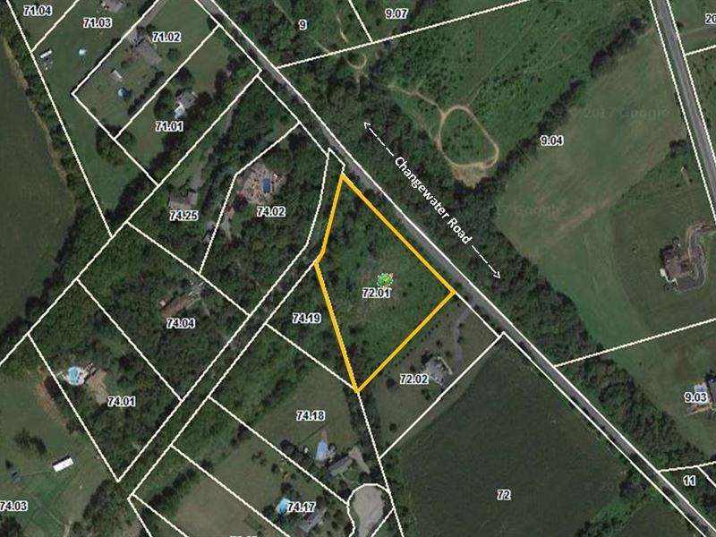 3.27 Acre Lot in Washington Twp : Anderson : Warren County : New Jersey