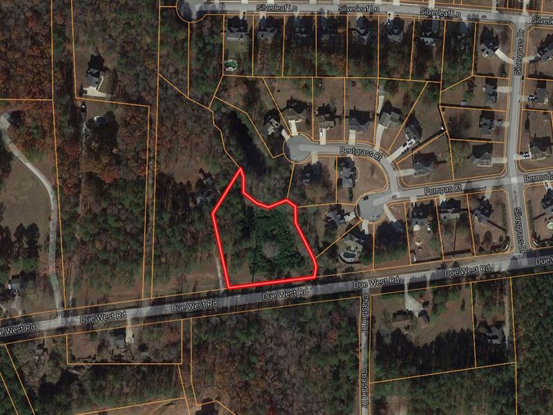 1.74 Acres Due West Road Land for Sale in Dallas, Paulding County