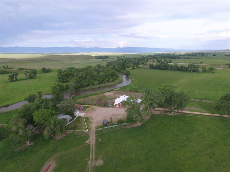 Taylor's Tongue River Ranch : Sheridan : Sheridan County : Wyoming