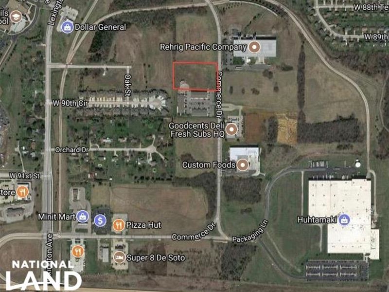 Commerce Drive Commercial Property : De Soto : Johnson County : Kansas
