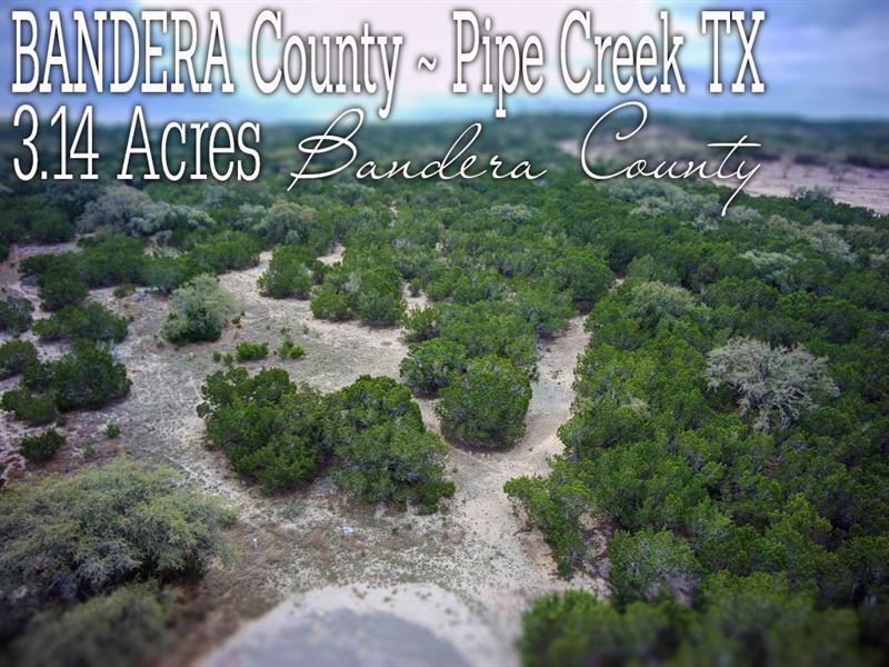 3.14 Acres in Bandera County : Lakehills : Bandera County : Texas