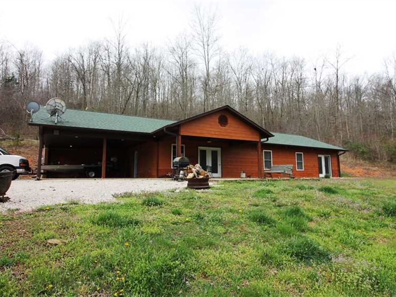 Home on 6 Acres for Sale in Carter : Van Buren : Carter County : Missouri