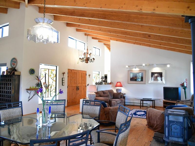 Brazos View Home and Land : Los Ojos : Rio Arriba County : New Mexico
