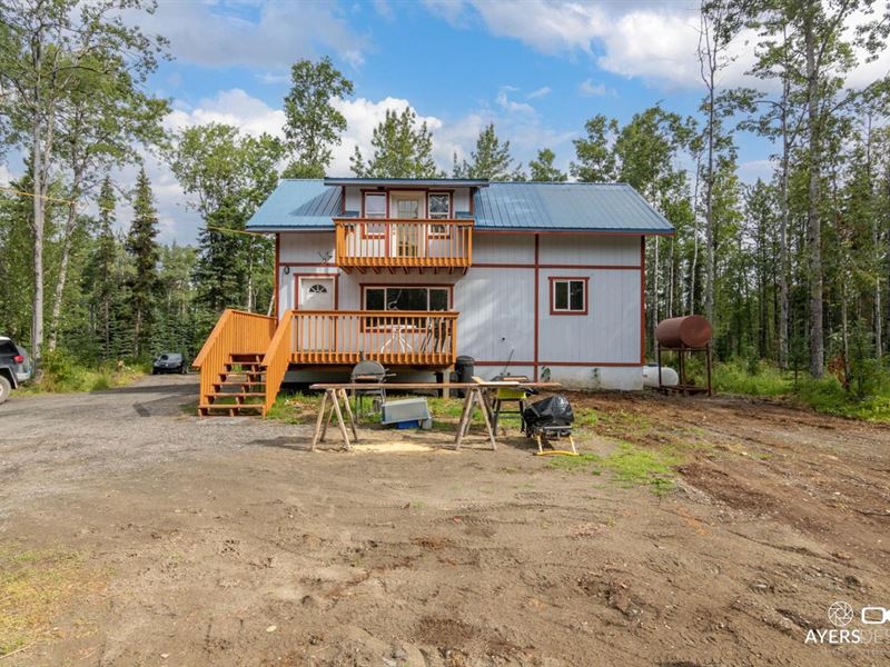 Kasilof Beach Area Home : Kasilof : Kenai Peninsula Borough : Alaska