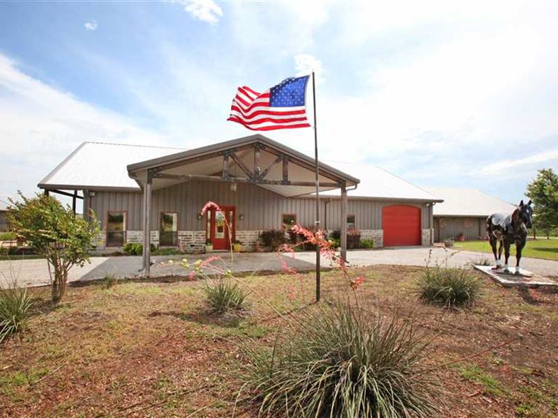 Custom Metal Building Home with ep : Tom Bean : Grayson County : Texas