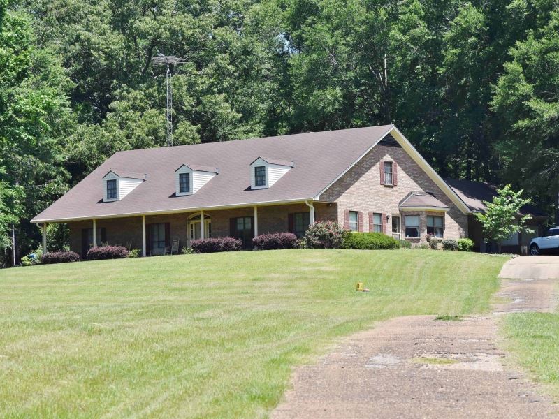 2 Homes Timber Hunting Recreational : Fayette : Jefferson County : Mississippi