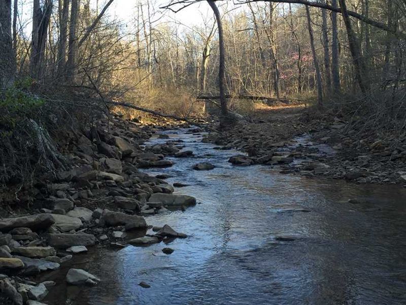 80 Acres with a Creek & Beauti : Marshall : Searcy County : Arkansas