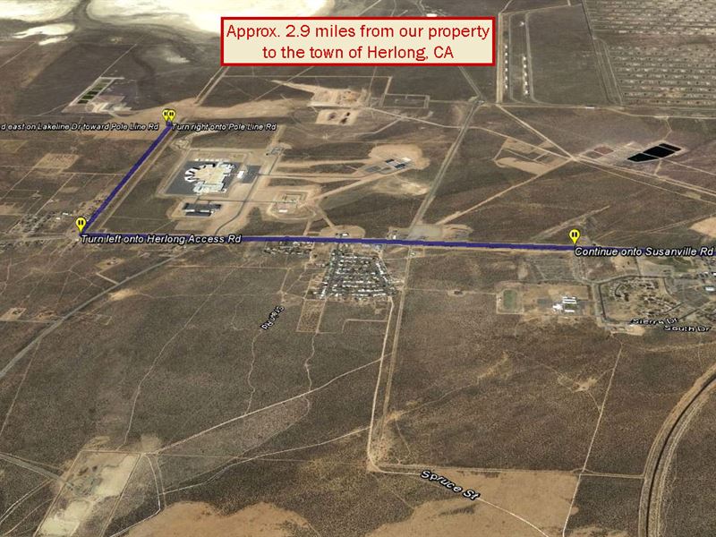 Cleared Lot in Doyle California : Doyle : Lassen County : California