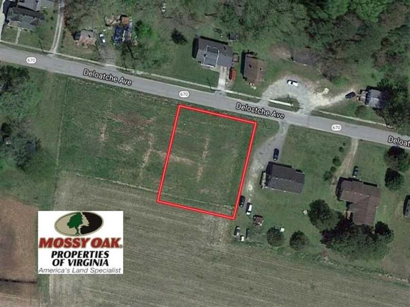 .41 Acre Residen : Boykins : Southampton County : Virginia