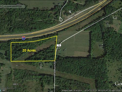 Nice Wooded Building Tract : Hubbard : Trumbull County : Ohio