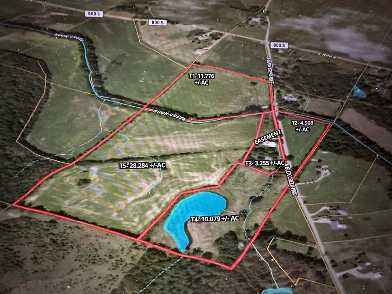 Land for Sale, 11.776 Acres, Tilla : Muncie : Henry County : Indiana