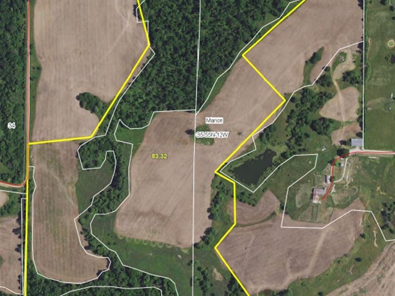 82 Acres Unamed Rd Monroe Co : Madison : Monroe County : Missouri