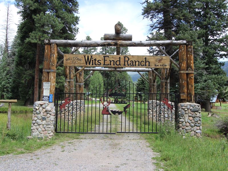 The Wit's End Guest Ranch : Bayfield : La Plata County : Colorado