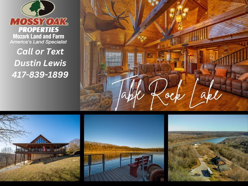 Log Cabin Lake Retreat : Cape Fair : Stone County : Missouri