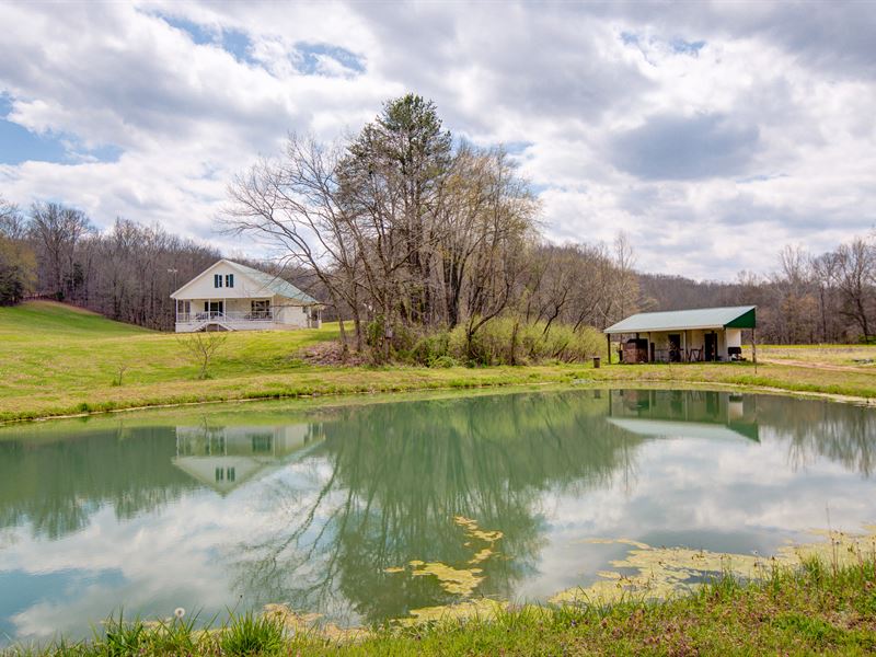 72 Acres, Creek and Home : Centerville : Hickman County : Tennessee