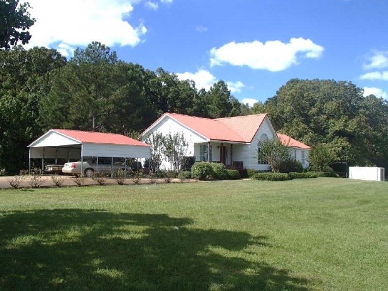 160 Acres, Home in Webster County : Mantee : Webster County : Mississippi